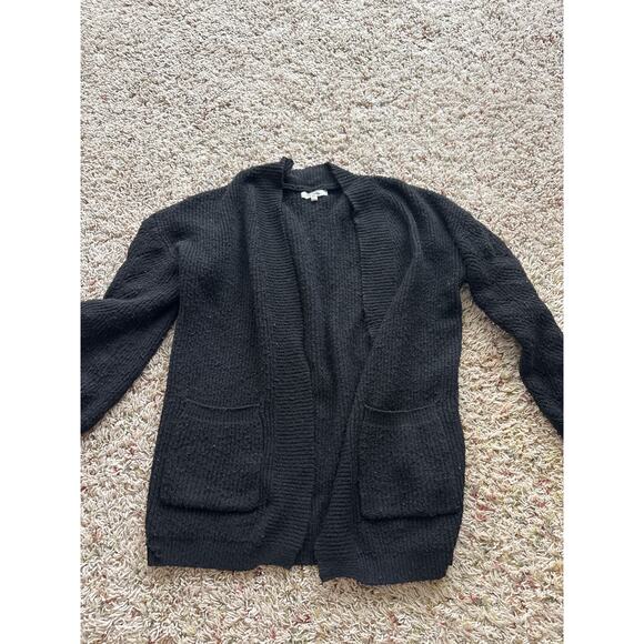 Maurices Black Open Front Cardigan Waist Length Size Small - Picture 1 of 4
